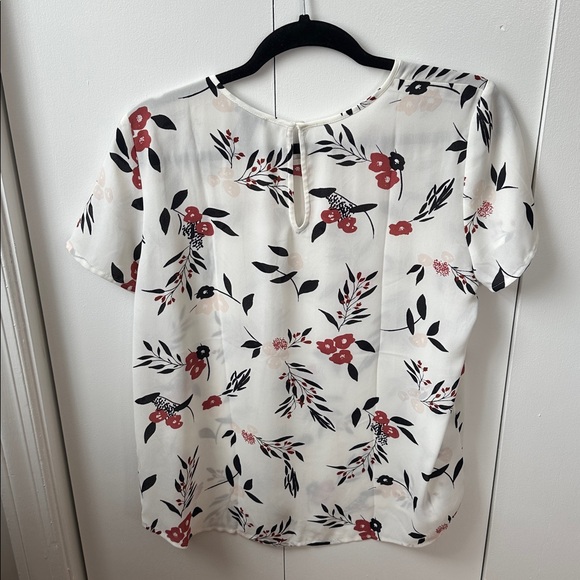 Ann Taylor Floral Women's Top Size MP - Picture 3 of 3